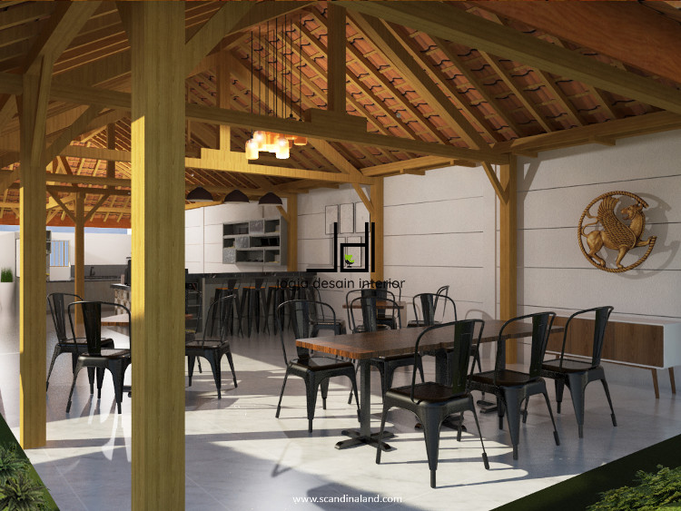 Desain interior rumah klasik di Jogja